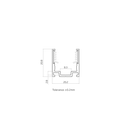 LUXLINE 2835 108 IP68 PROFIEL 1M BUIGZAAM