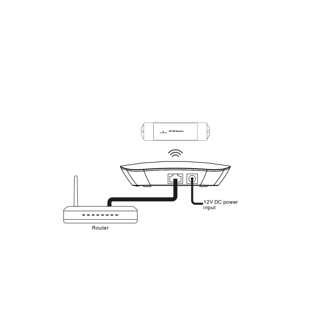 WIFI-RJ-45 BLACK