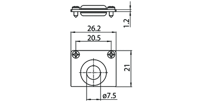 48V STANDARD DEEP EINDKAP MET GAT