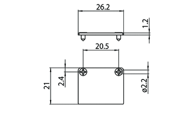 48V STANDARD DEEP EINDKAP ZONDER GAT